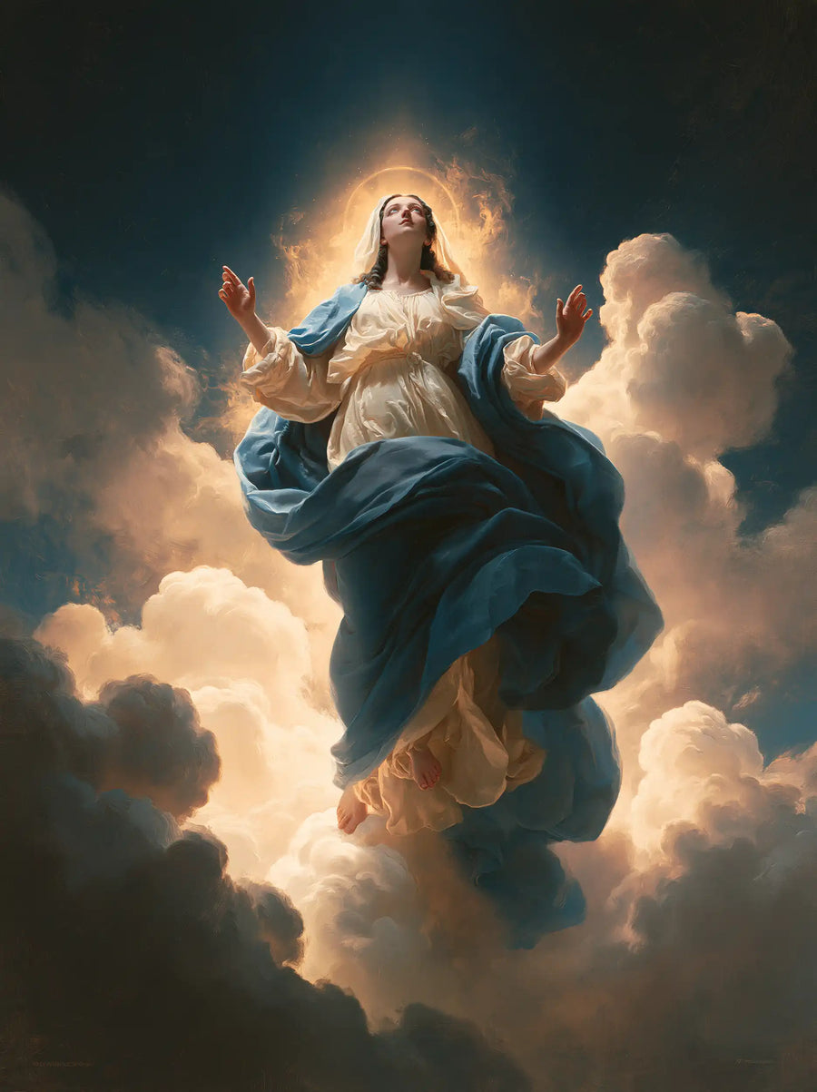The Assumption of Mary - Mary in Divine Light · Portrait n° 8