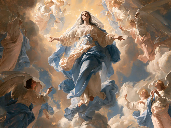The Assumption of Mary - Mary Welcomed into Heaven · Landscape n° 5