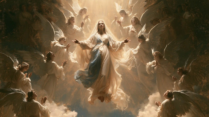 The Assumption of Mary - Mary Welcomed into Heaven · Landscape n° 6