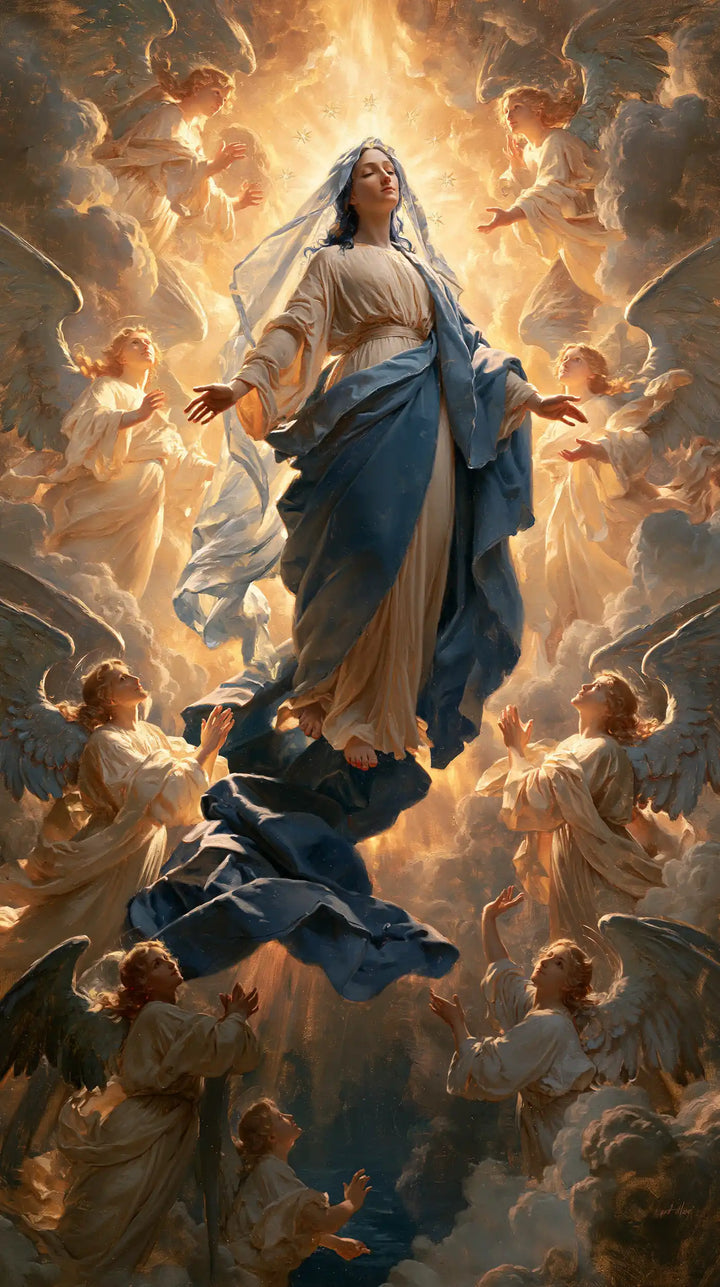 The Assumption of Mary - Mary Welcomed into Heaven · Portrait n° 3