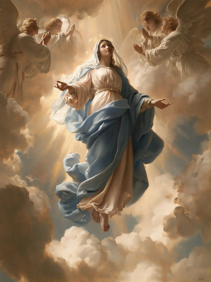 The Assumption of Mary — The Offering in the Angels’ Light