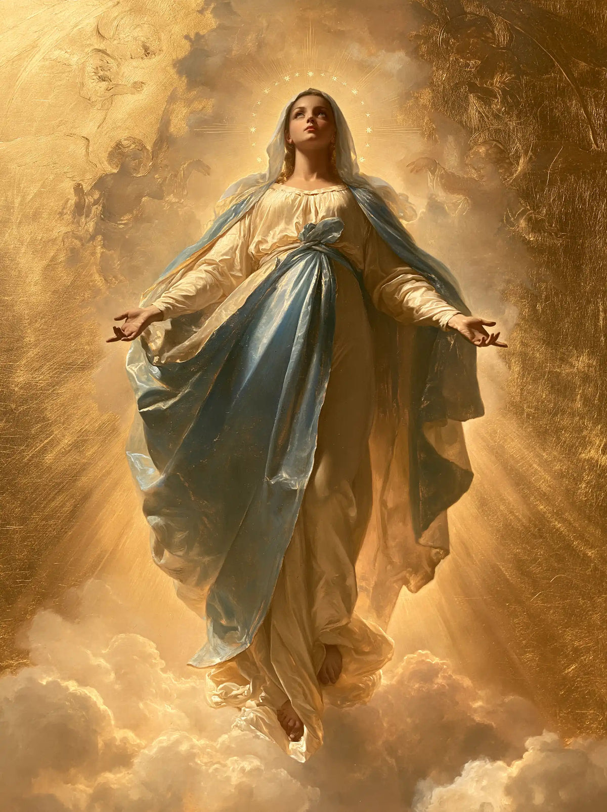 The Assumption of Mary - Sacred Gold · Portrait n° 11