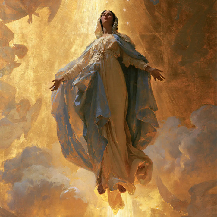 The Assumption of Mary - Sacred Gold · Square n° 7