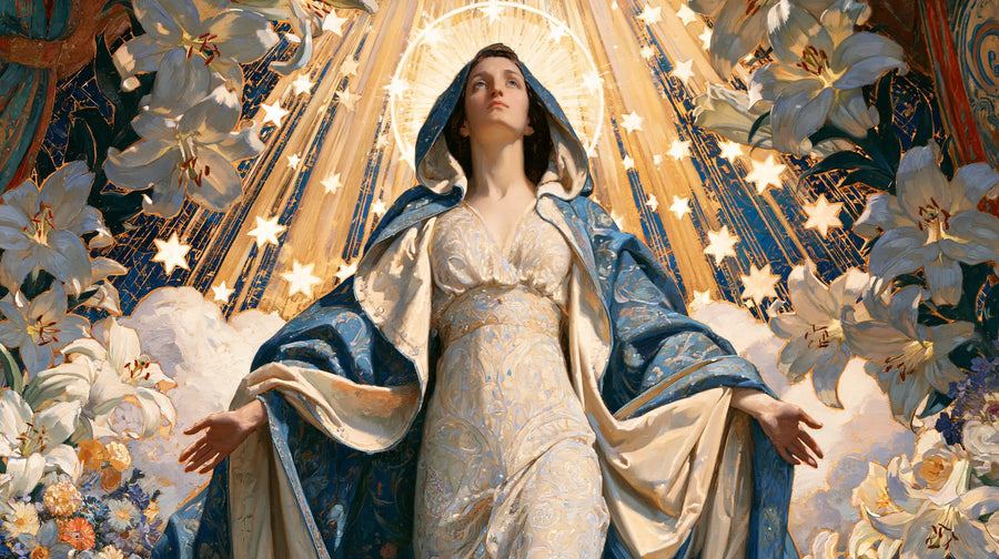 The Assumption of Mary - Symbolist · Landscape n° 12