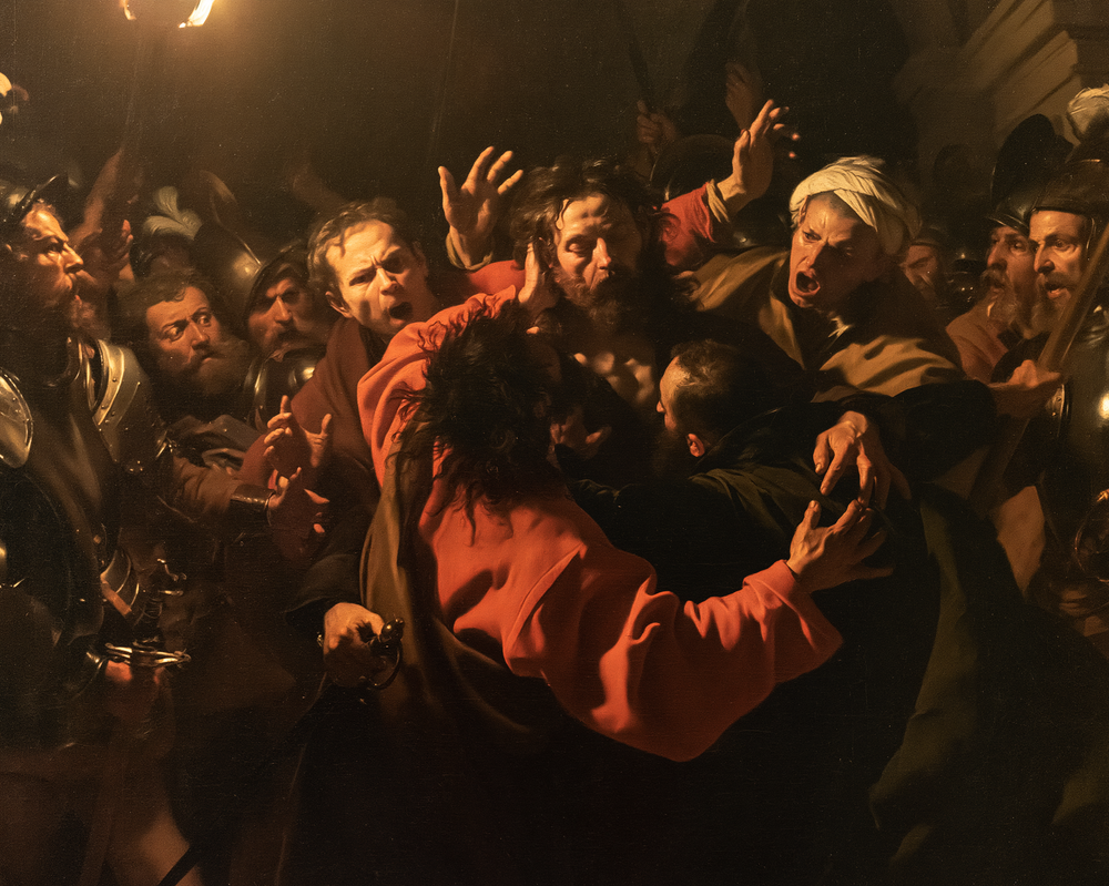 Il tradimento di Giuda - Barocco teatrale · Paesaggio n° 24 - Arte cristiana