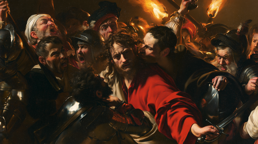 The Betrayal of Judas - Theatrical Baroque · Landscape n° 32