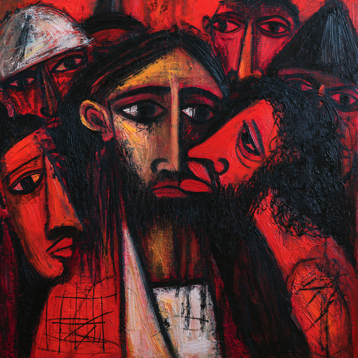 The Betrayal of Judas — The Head Bowed Against Silence