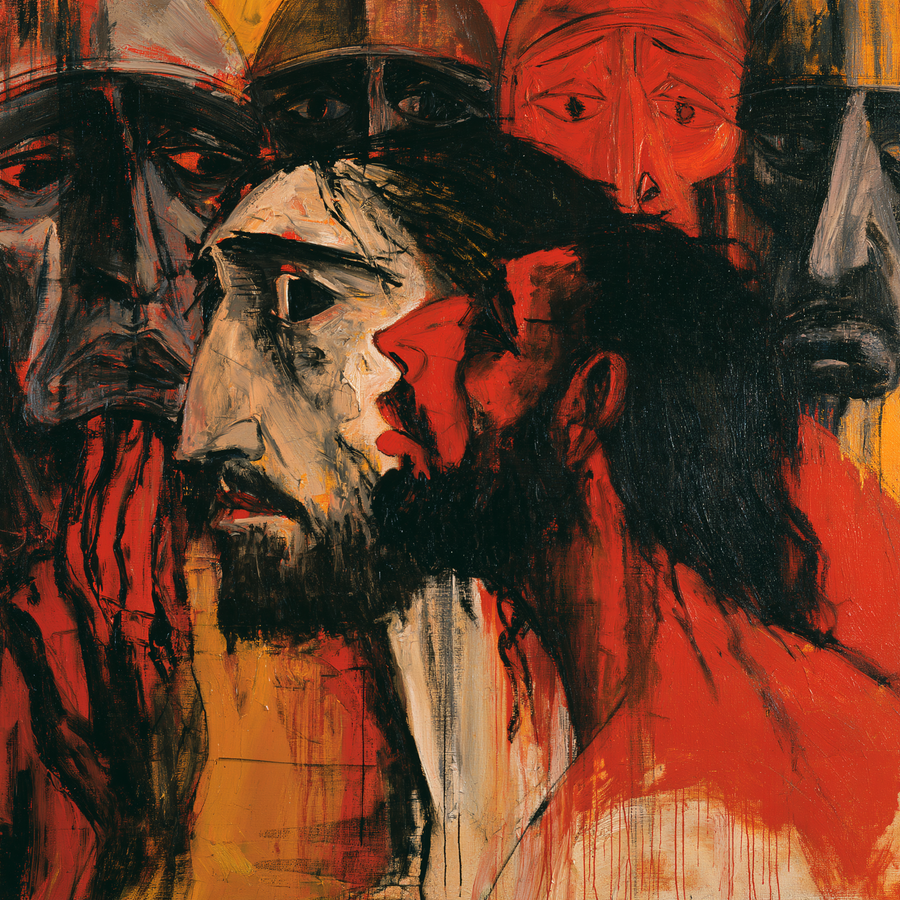 The Betrayal of Judas - Expressionist · Square n° 4
