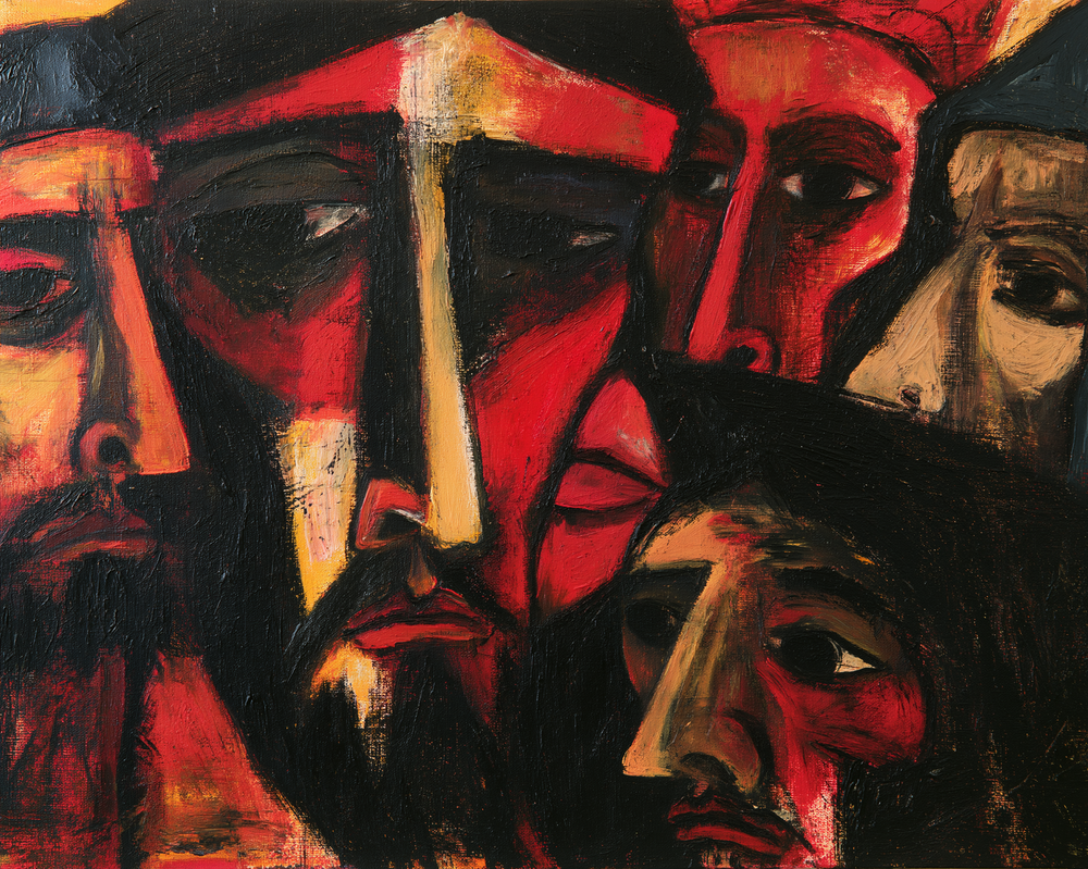 Il tradimento di Giuda - Espressionista · Paesaggio n° 3 - Arte cristiana