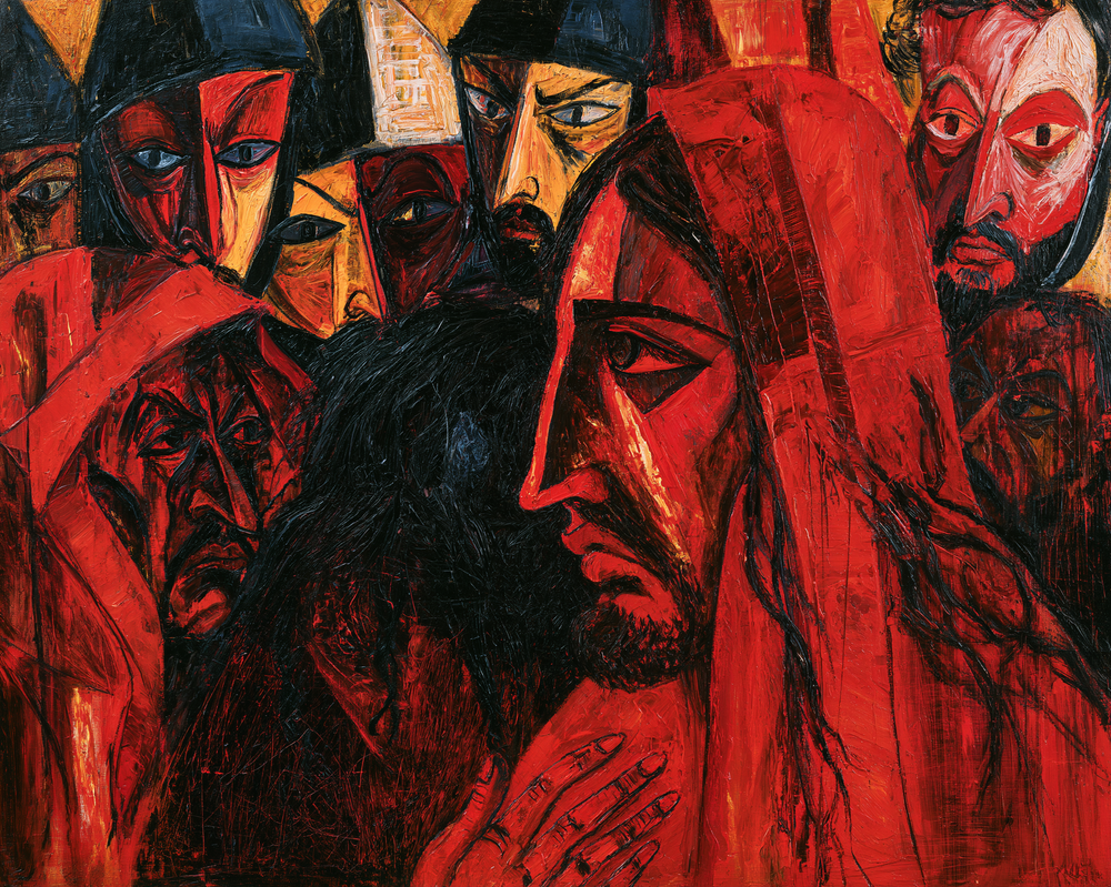 Il tradimento di Giuda - Espressionista · Paesaggio n° 4 - Arte cristiana