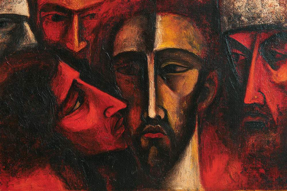 Il tradimento di Giuda - Espressionista · Paesaggio n° 5 - Arte cristiana