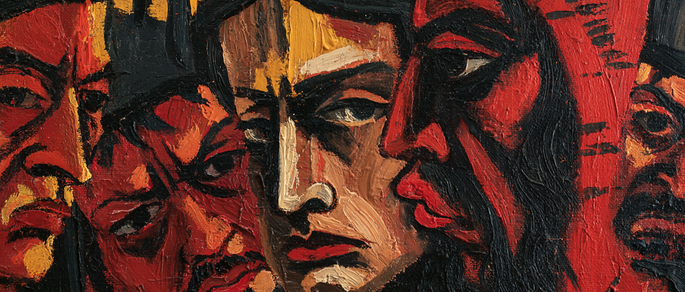 Il tradimento di Giuda - Espressionista · Paesaggio n° 7 - Arte cristiana