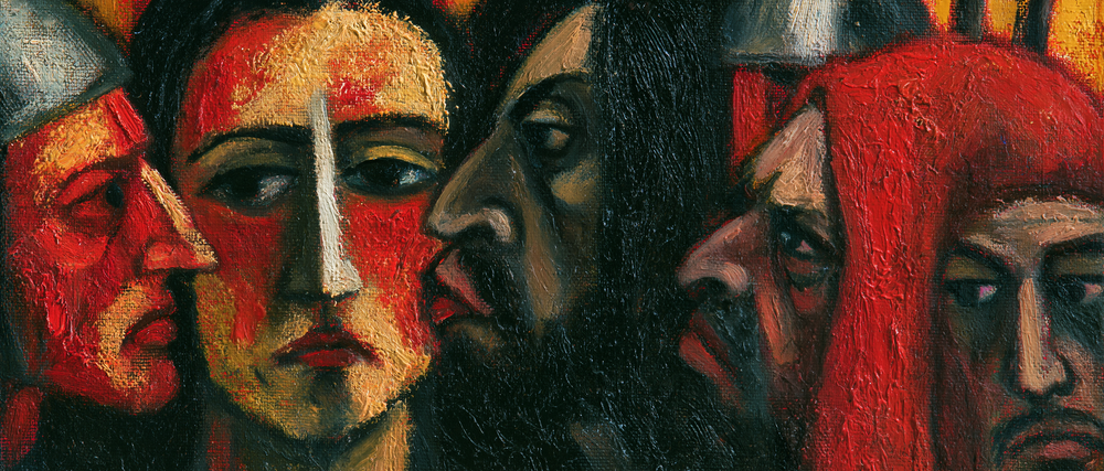 Il tradimento di Giuda - Espressionista · Paesaggio n° 8 - Arte cristiana