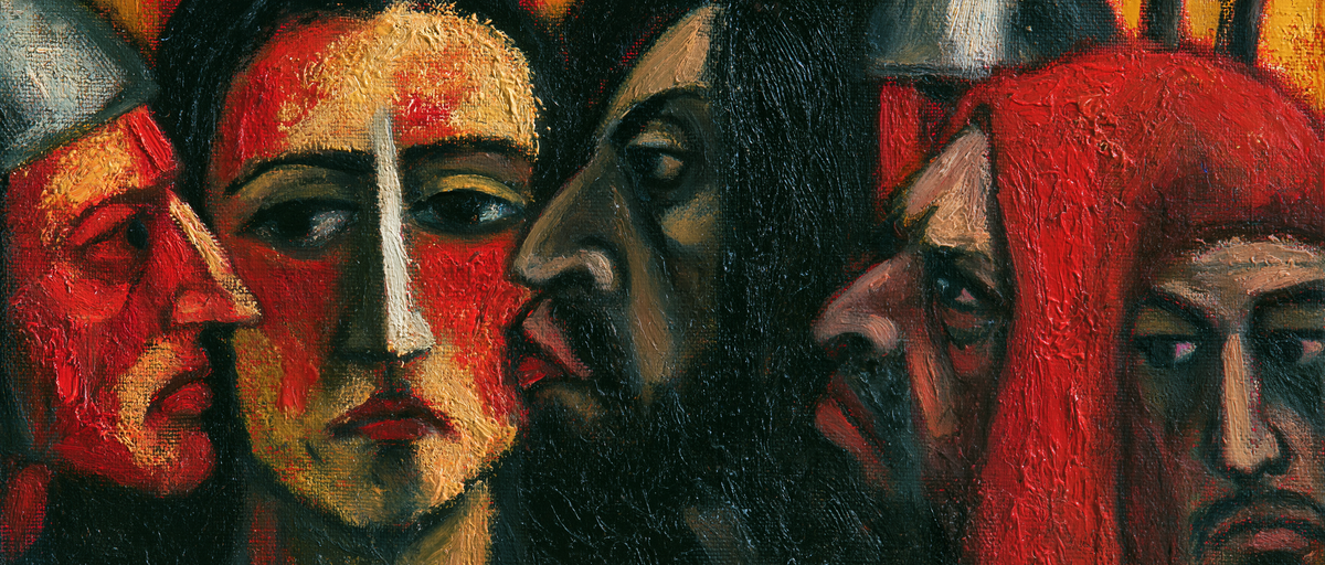 Il tradimento di Giuda - Espressionista · Paesaggio n° 8 - Arte cristiana