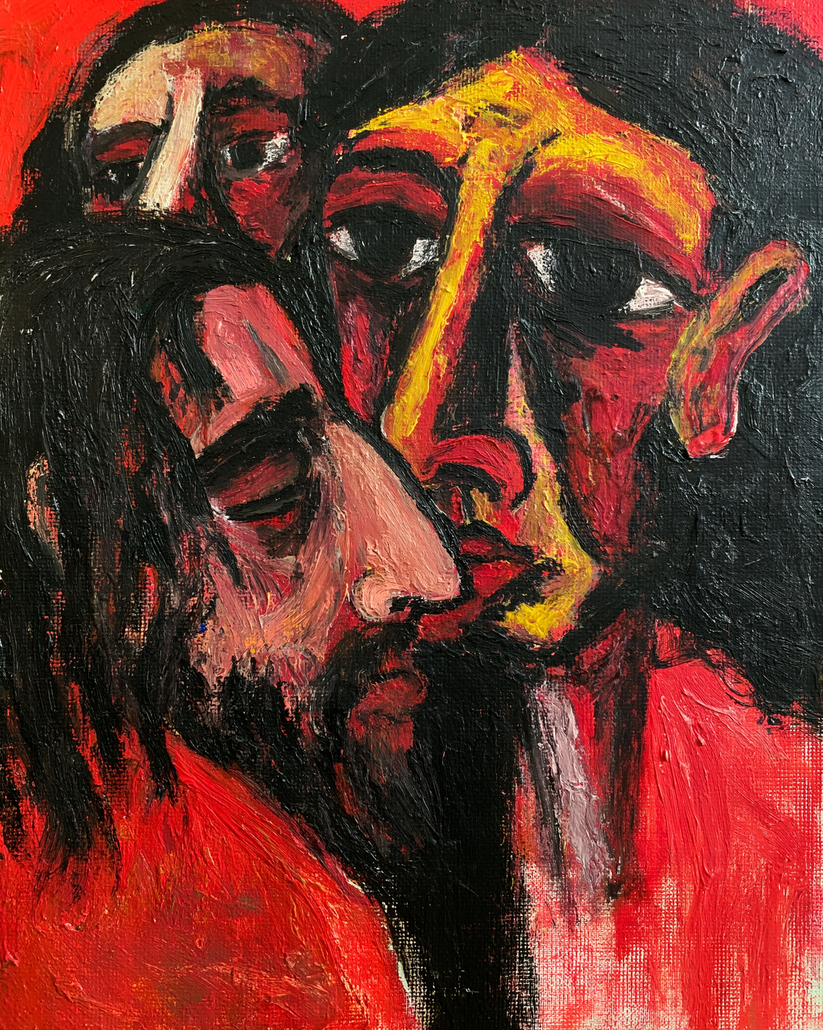 Il tradimento di Giuda - Espressionista · Ritratto n° 10 - Arte cristiana