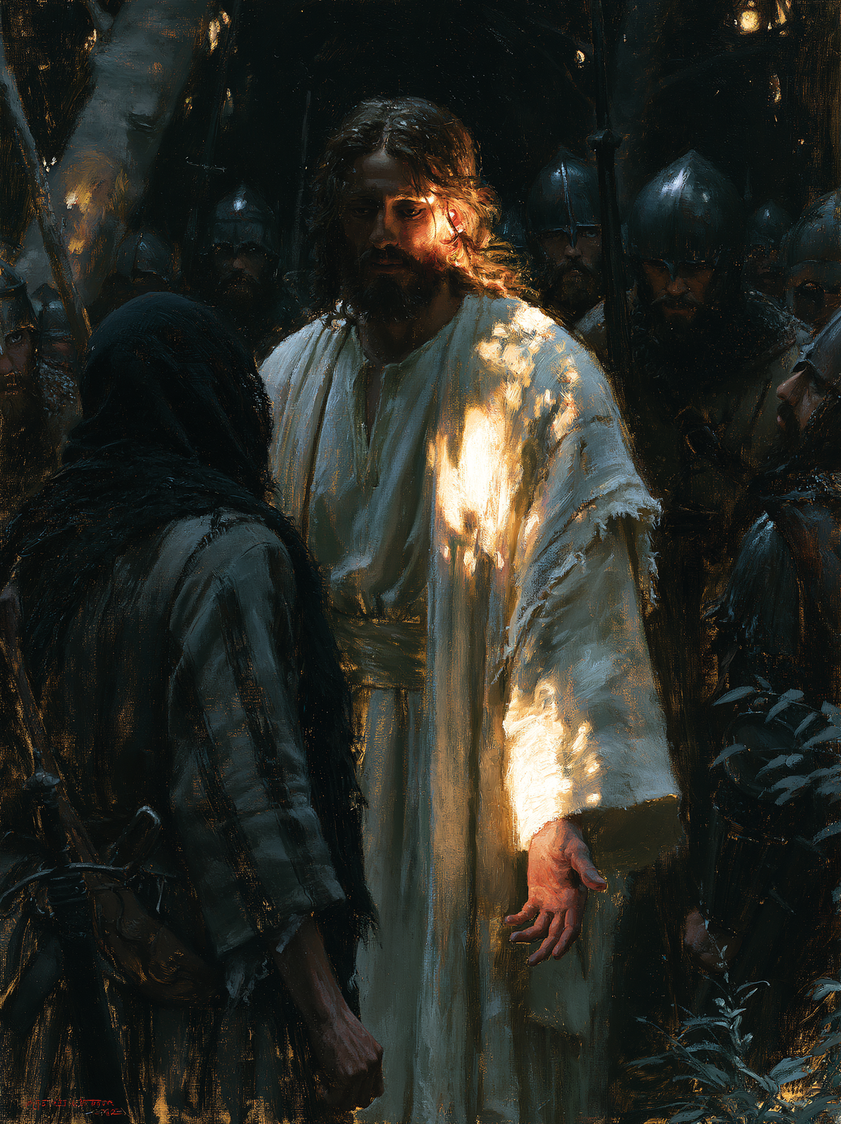 The Betrayal of Judas - Divine Light · Portrait n° 3