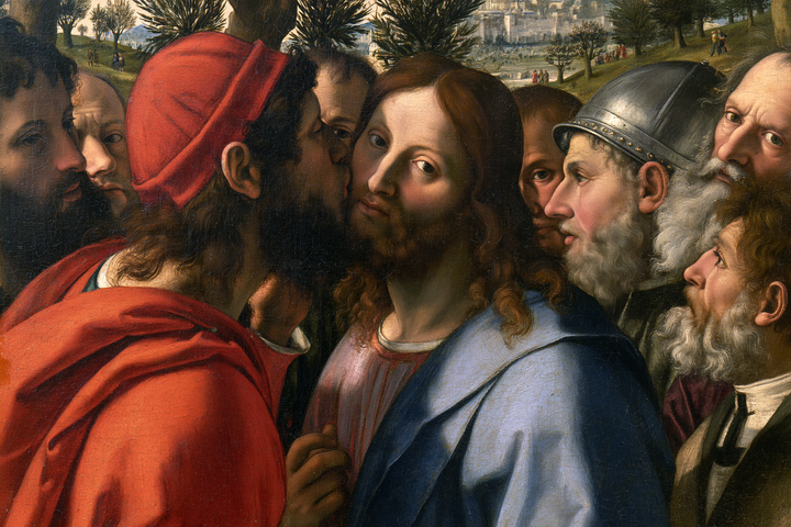 Il tradimento di Giuda - Rinascimento fiorentino · Paesaggio n° 5