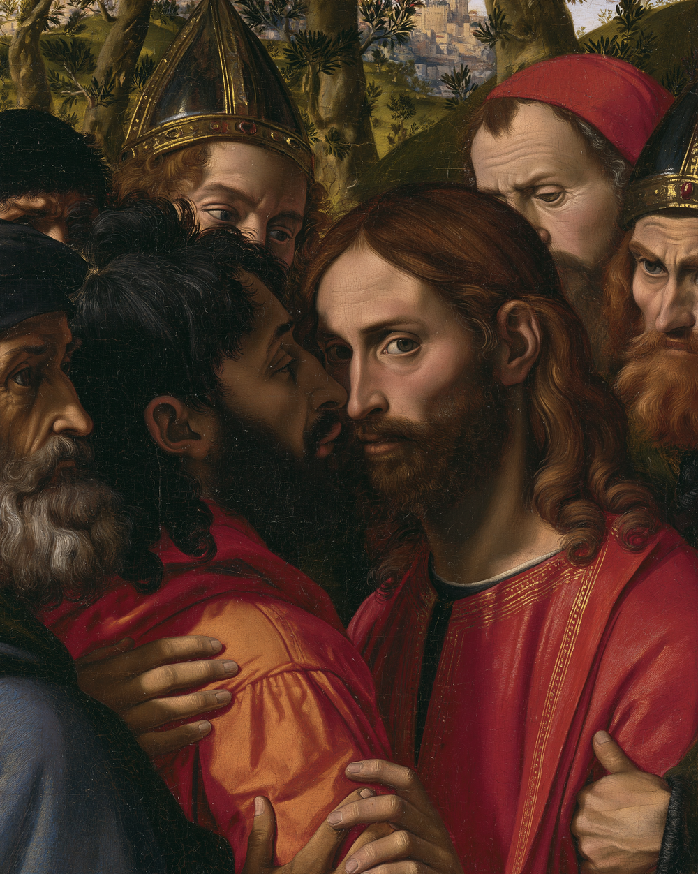 Il tradimento di Giuda - Rinascimento fiorentino · Ritratto n° 6 - Arte cristiana
