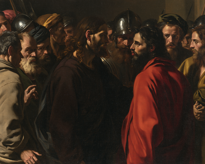 Il Tradimento di Giuda - Rosso del sacrificio · Paesaggio n° 3