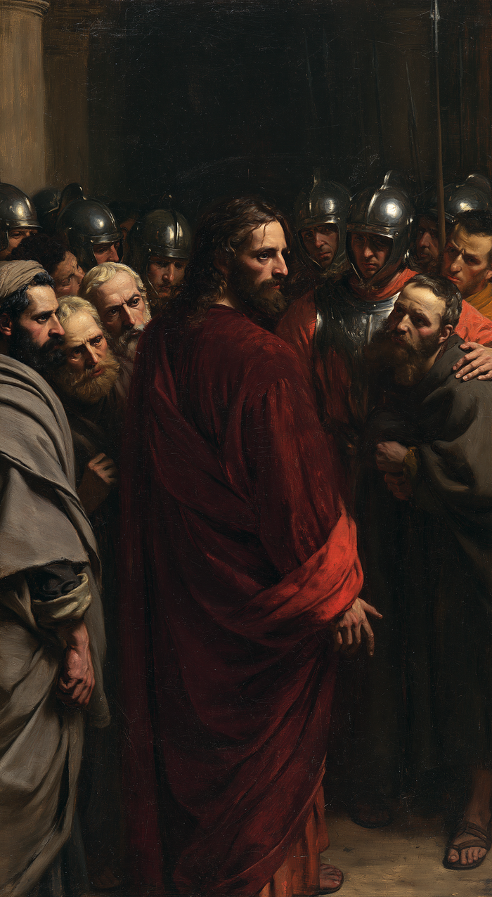The Betrayal of Judas - Sacrificial Red · Portrait n° 4