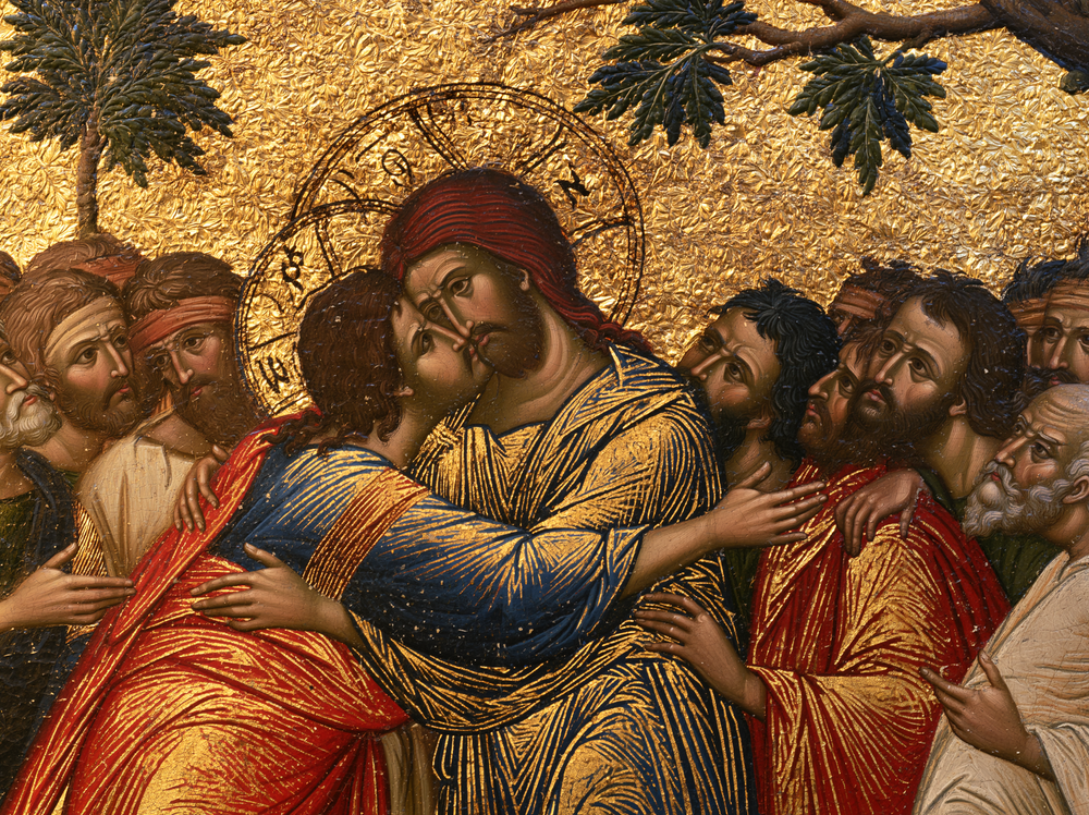 Il tradimento di Giuda - Sacro d'Oro · Paesaggio n° 6 - Arte cristiana