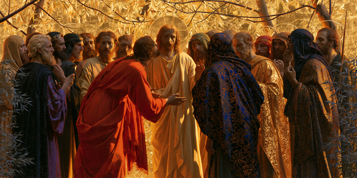 The Betrayal of Judas - Sacred Gold · Landscape n° 8