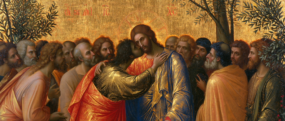 Il tradimento di Giuda - Sacro d'Oro · Paesaggio n° 9 - Arte cristiana