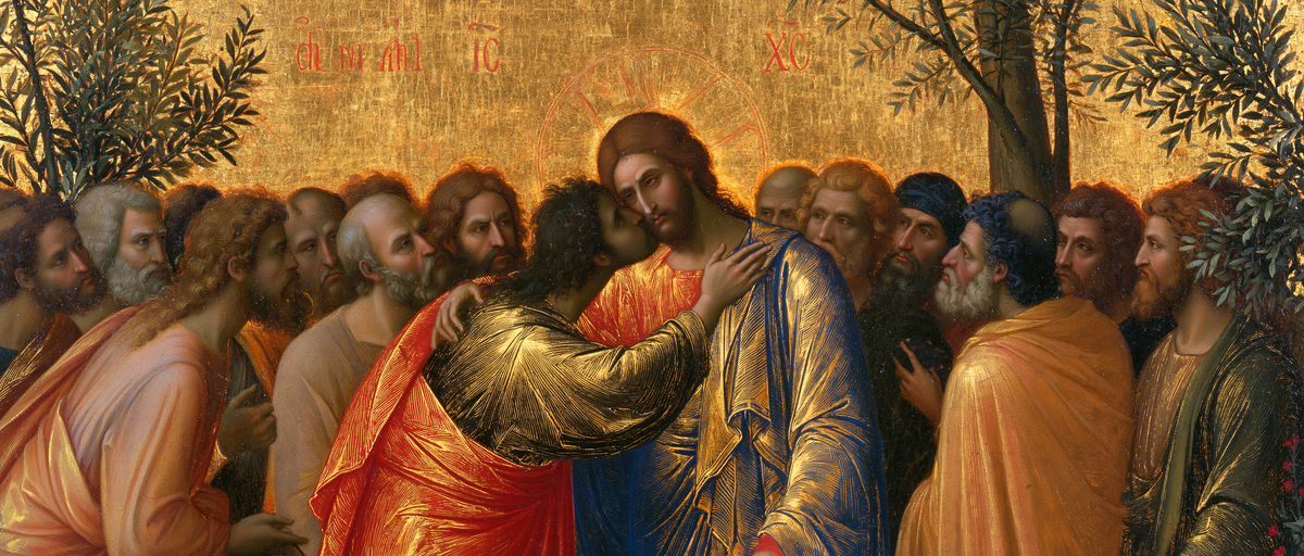 Il tradimento di Giuda - Sacro d'Oro · Paesaggio n° 9 - Arte cristiana