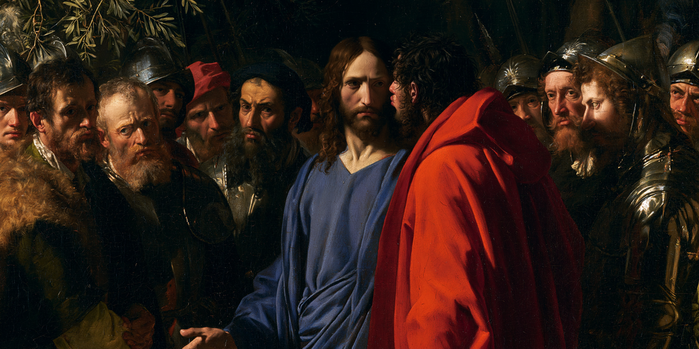 Il tradimento di Giuda - Sacro Silenzio · Paesaggio n° 5 - Arte cristiana