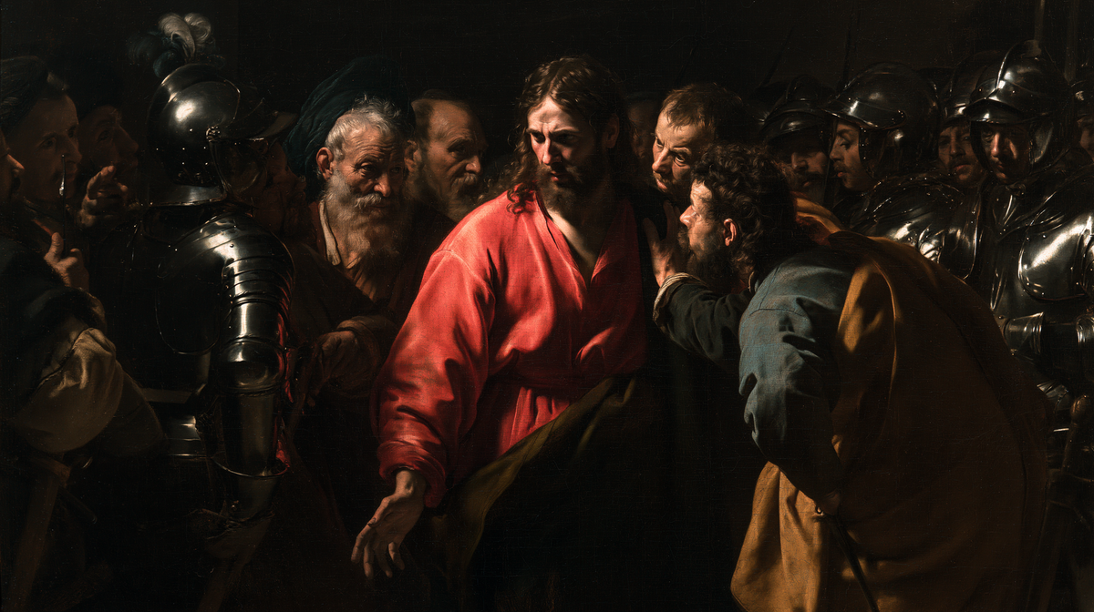 The Betrayal of Judas - Sacred monumental view · Landscape n° 9