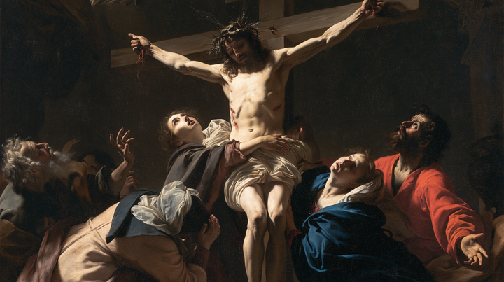 The Crucifixion — Faces Lifted by Grief