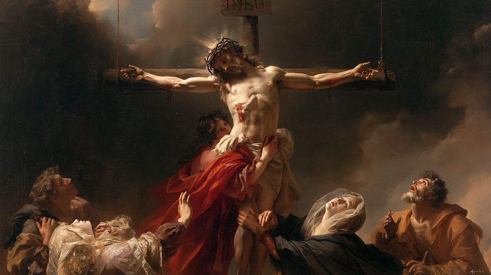 La Crocifissione - Esplosione di movimento · Paesaggio n° 3 - Arte cristiana