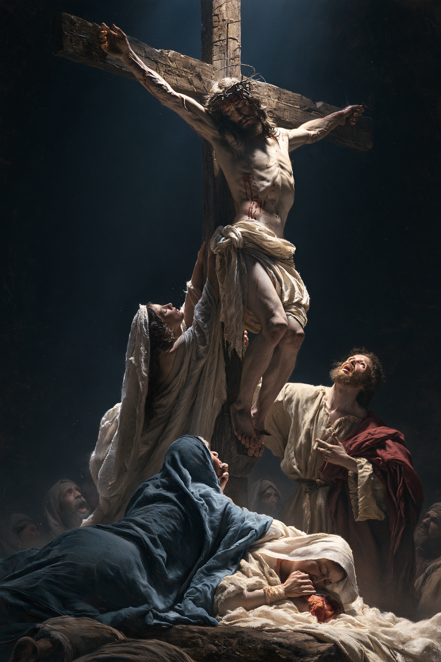 The Crucifixion - Explosion of movement · Portrait n° 14