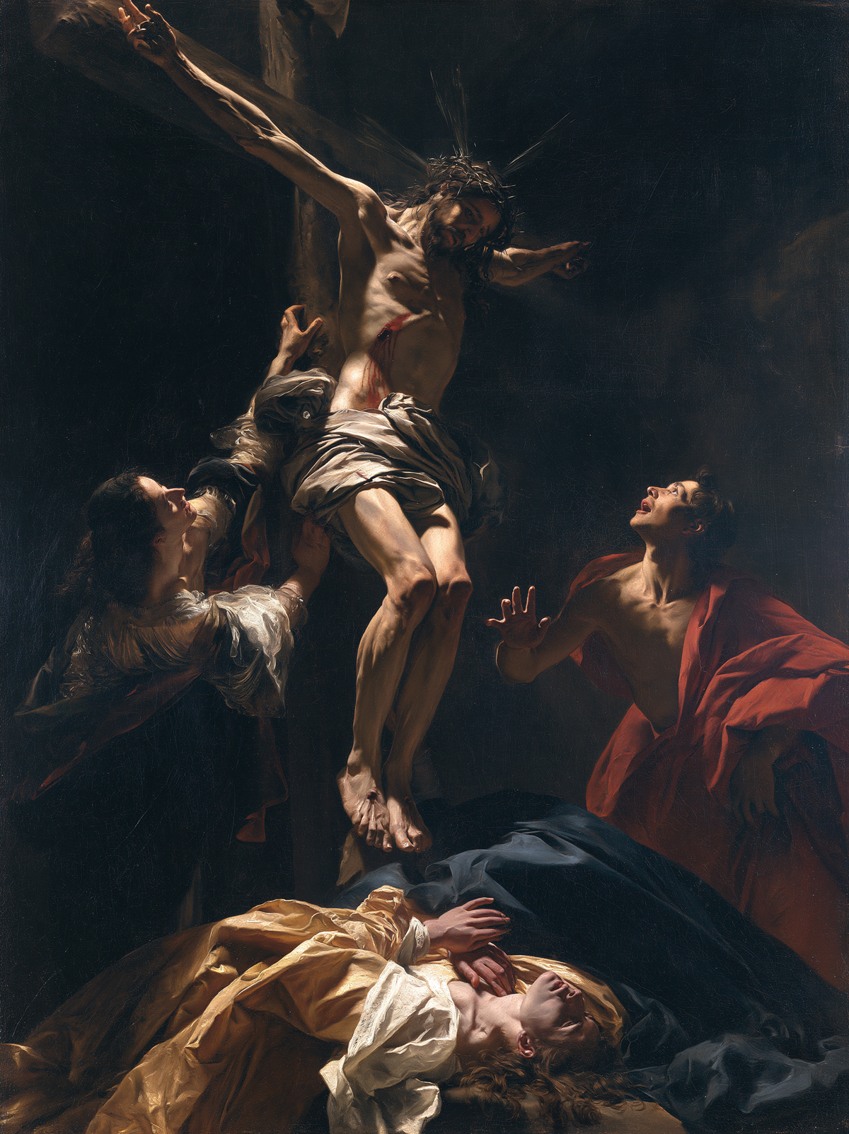 The Crucifixion — The Vigil above the Pale Face