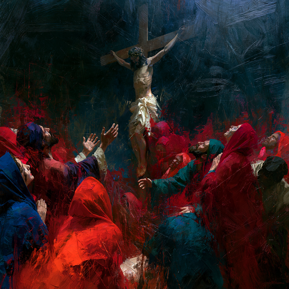 La Crocifissione - Espressionista · Piazza n° 3 - Arte cristiana