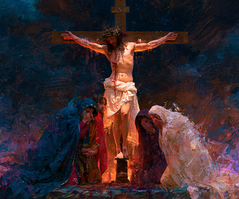 La Crocifissione - Espressionista · Paesaggio n° 1 - Arte cristiana
