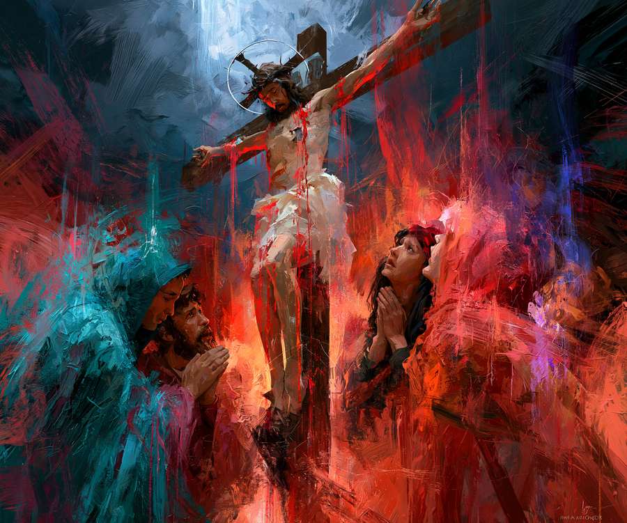 The Crucifixion - Expressionist · Landscape n° 5