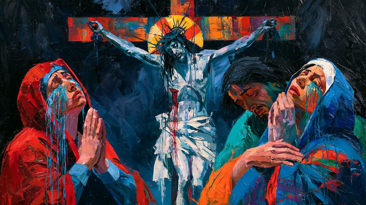 The Crucifixion - Expressionist · Landscape n° 21