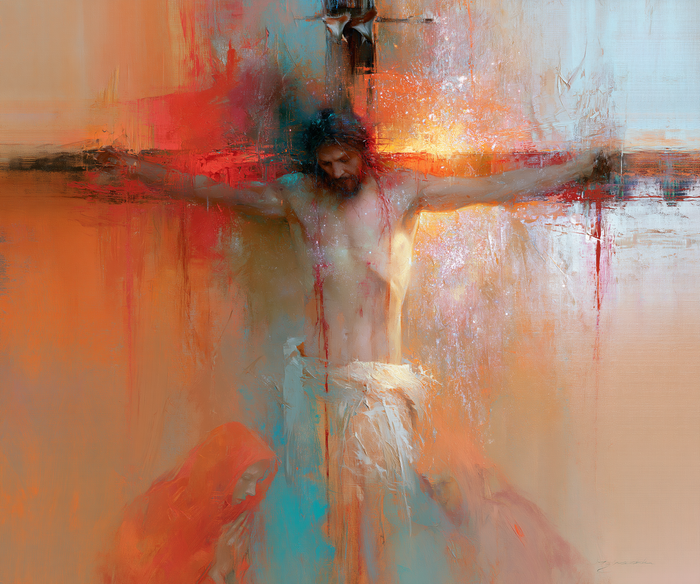 La Crocifissione - Impressionista · Paesaggio n° 1