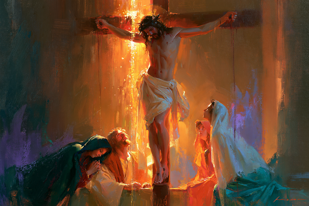 La Crocifissione - Impressionista · Paesaggio n° 11 - Arte cristiana