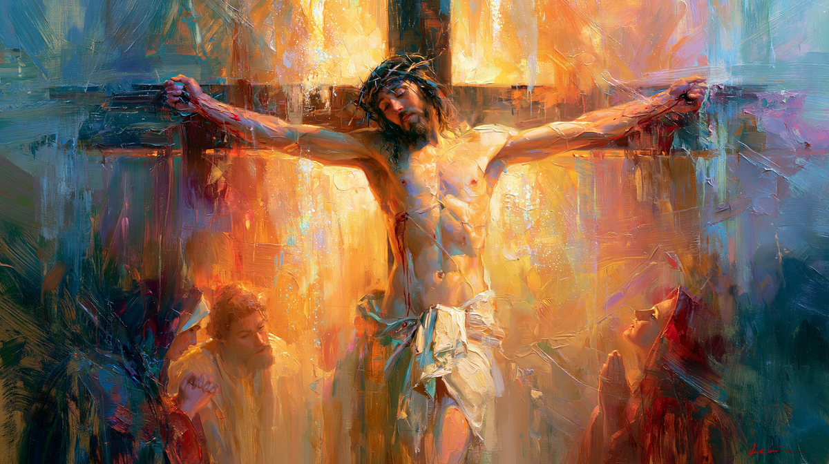 The Crucifixion - Impressionist · Landscape n° 15