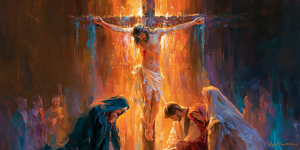 La Crocifissione - Impressionista · Paesaggio n° 17 - Arte cristiana