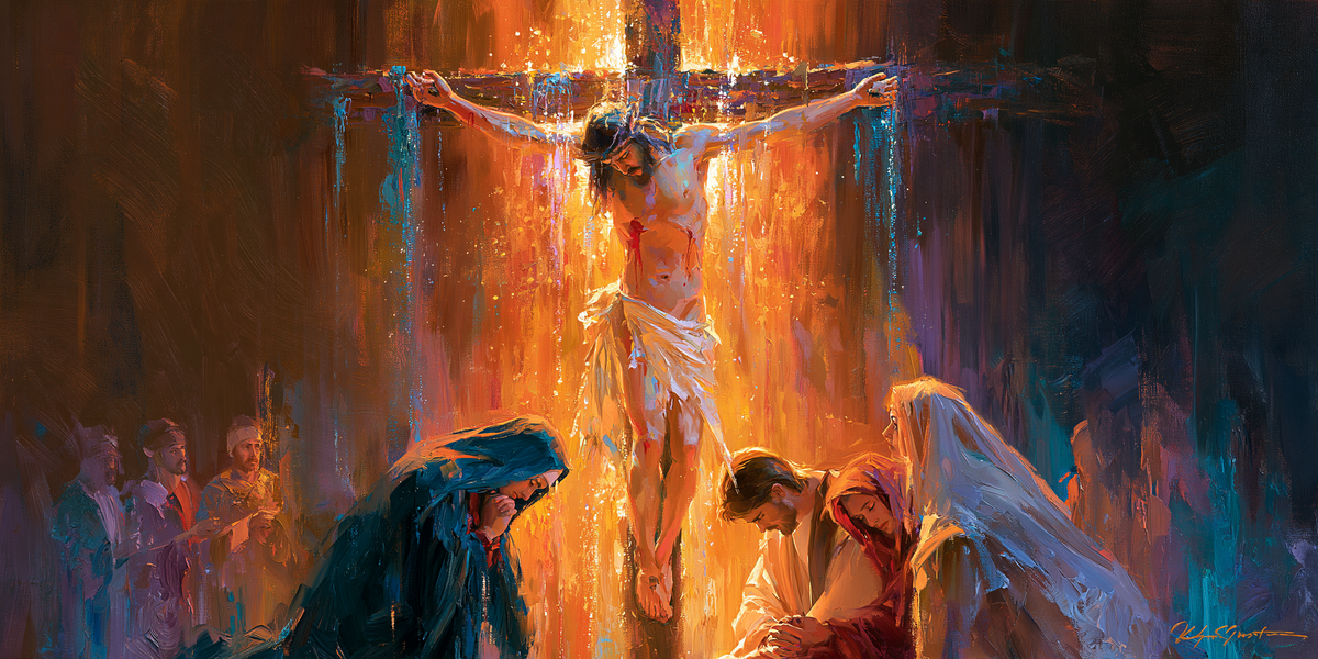 La Crocifissione - Impressionista · Paesaggio n° 17 - Arte cristiana