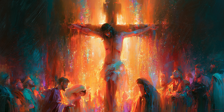 The Crucifixion - Impressionist · Landscape n° 19