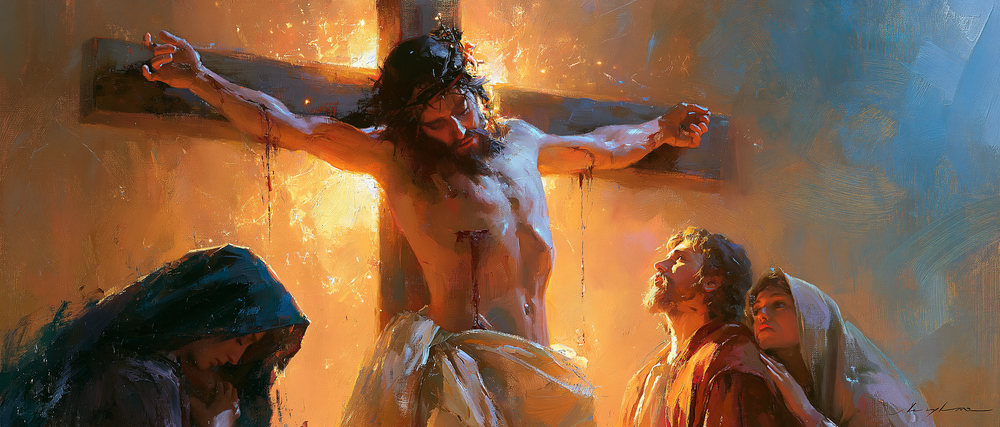 La Crocifissione - Impressionista · Paesaggio n° 21 - Arte cristiana