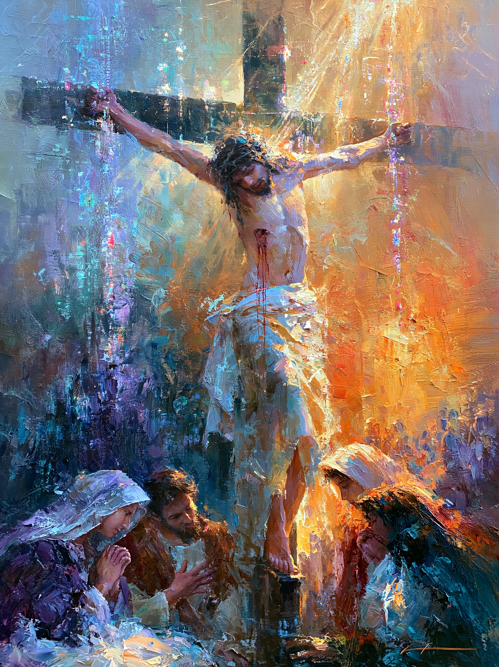 La Crocifissione - Impressionista · Ritratto n° 16 - Arte cristiana