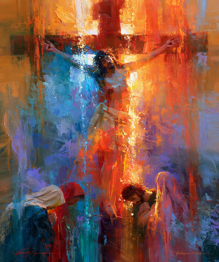 The Crucifixion - Impressionist · Portrait n° 22
