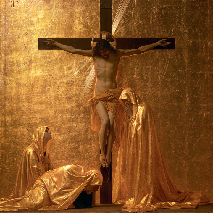 The Crucifixion - Sacred Gold · Square n° 4