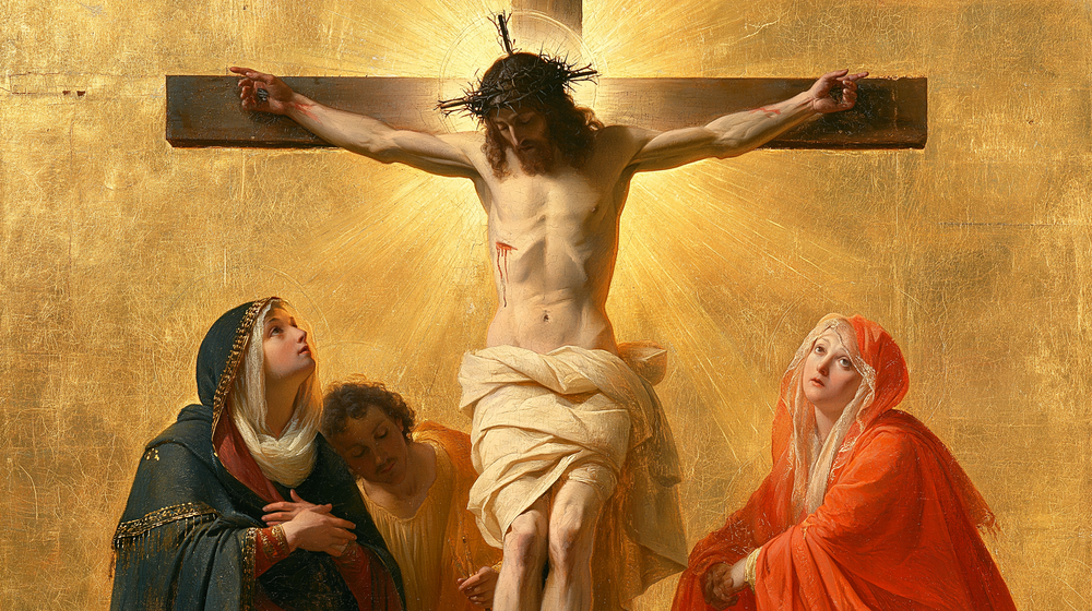 La Crocifissione - Sacro d'Oro · Paesaggio n° 4 - Arte cristiana