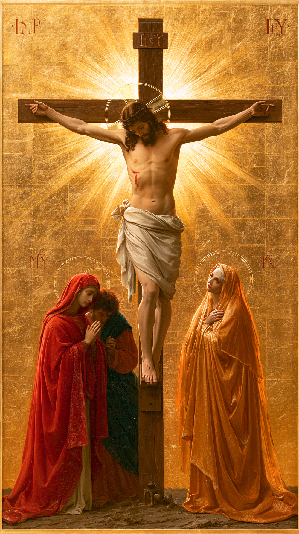 La Crocifissione - Sacro d'Oro · Ritratto n° 2 - Arte cristiana
